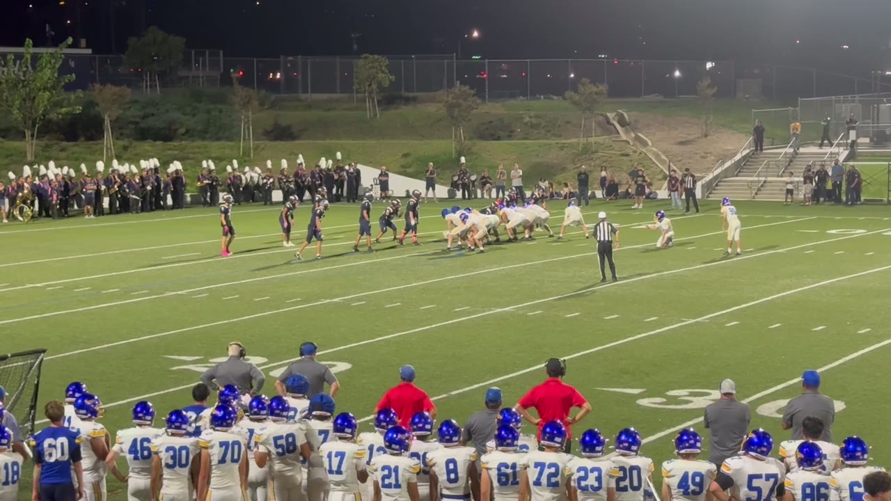 Field goal to end the 1st half