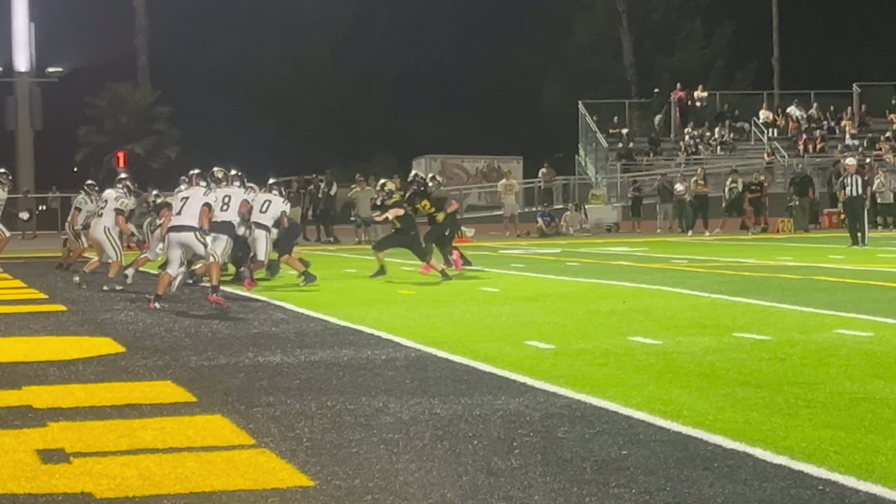 Spencer with the carry…TD CAPO!