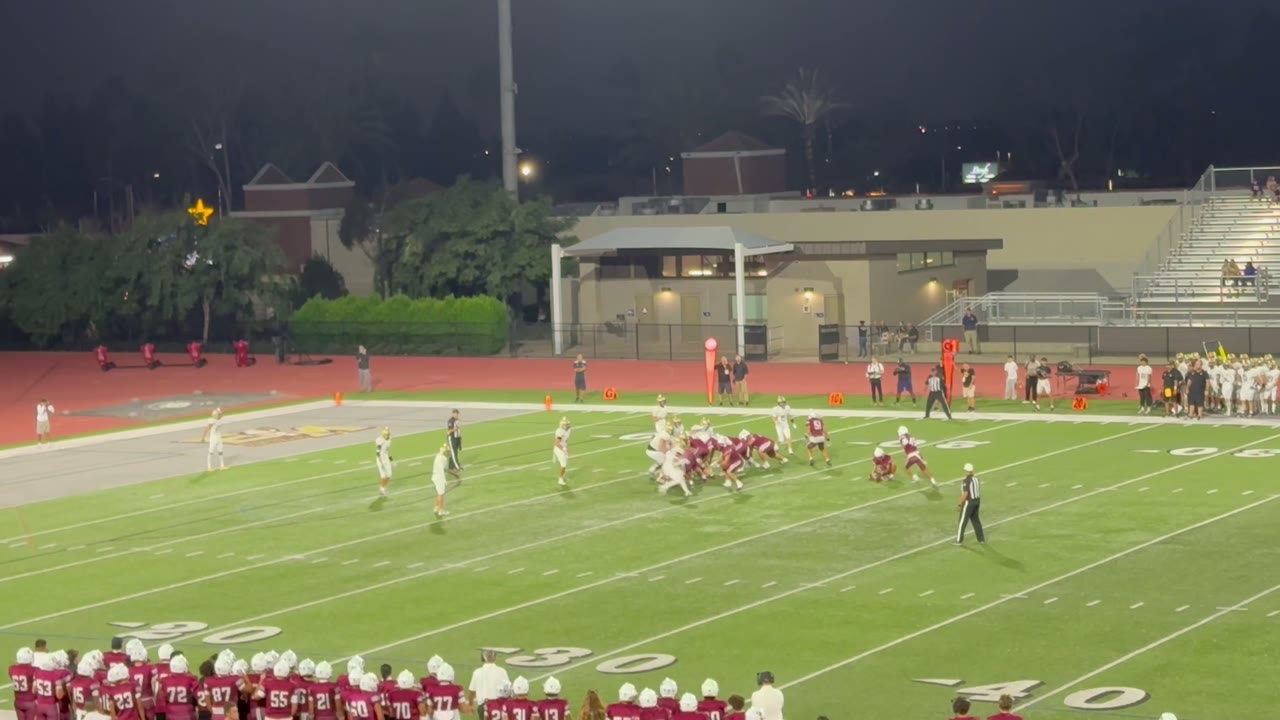Field Goal at the end of the half!
