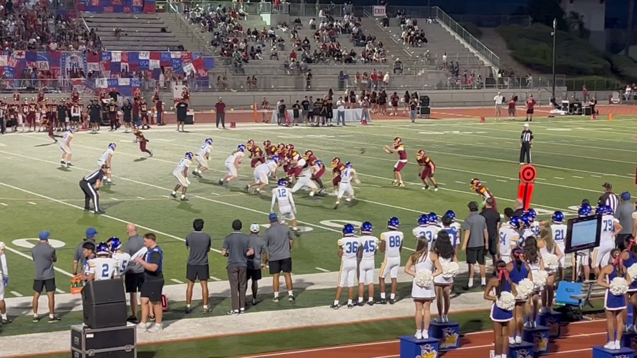 Forced fumble. FV gets the ball at the Esperanza 42