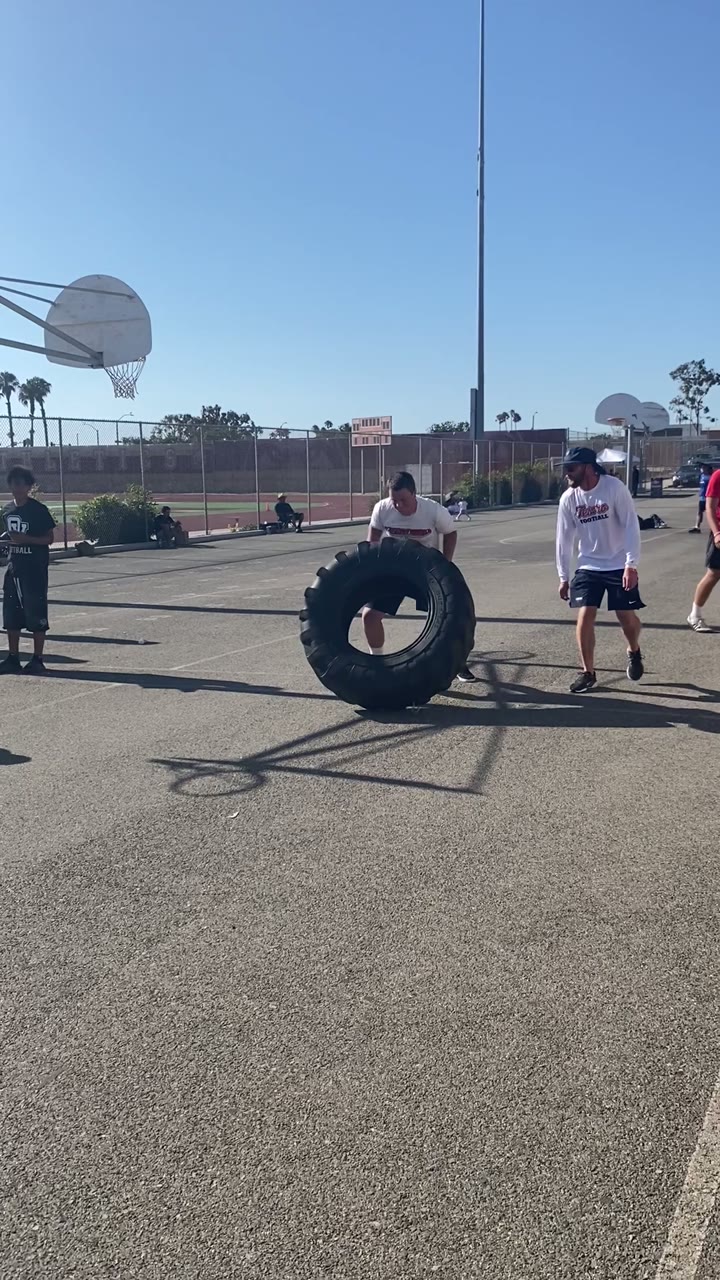 Tire Flip leg 3