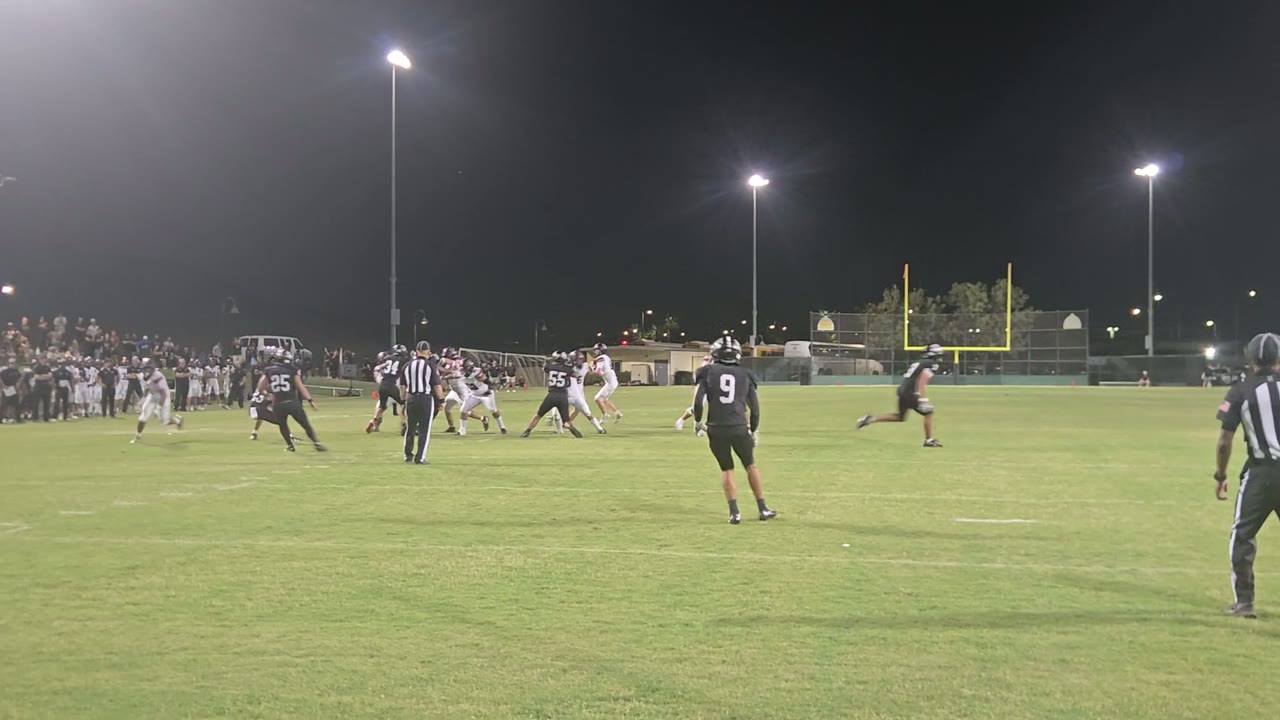 RHP picks Troy in the end zone! What a defensive battle!