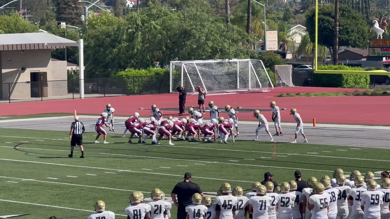 2 yard touchdown run from Mosquera!
Extra point failed