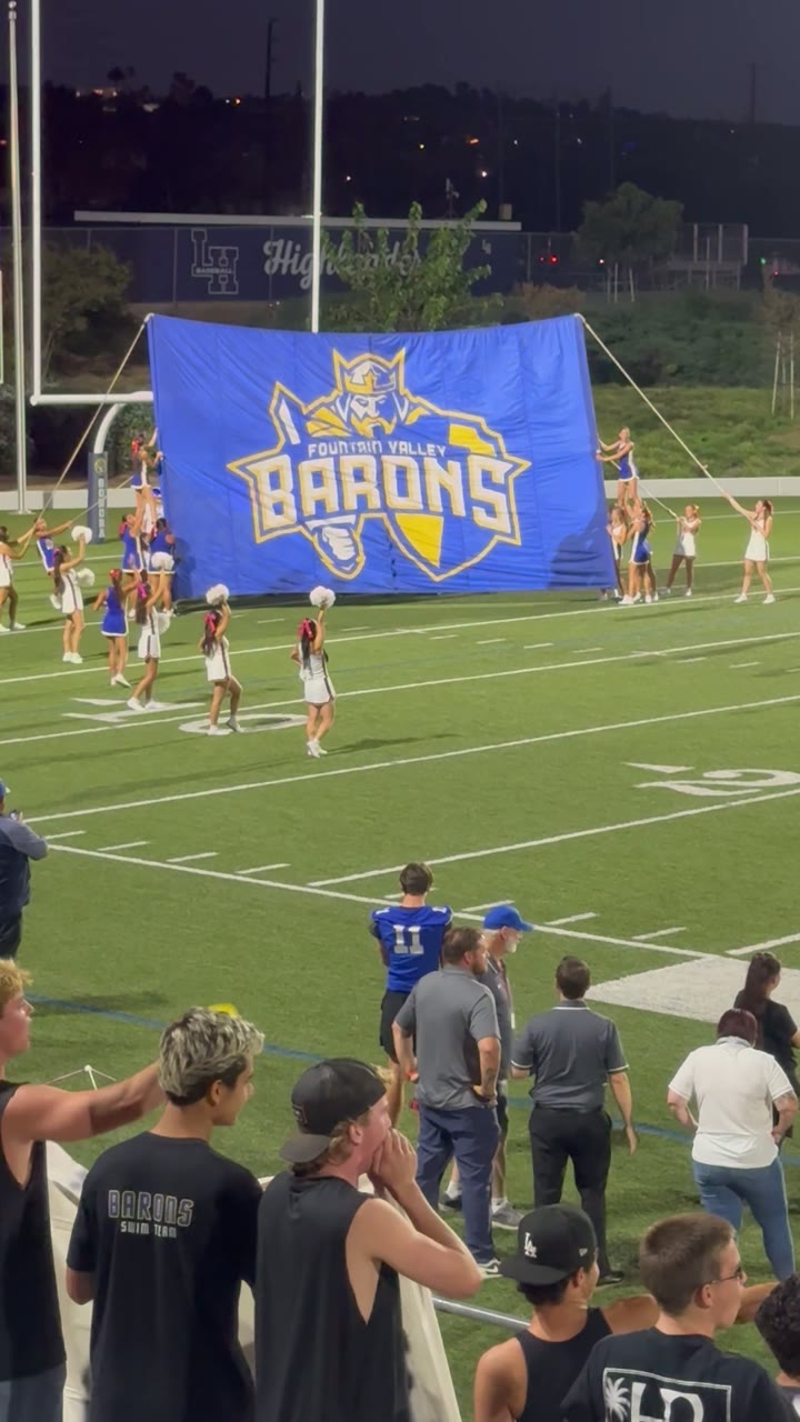 Barons kicked off to the Raiders. They advance to the 22. They have co