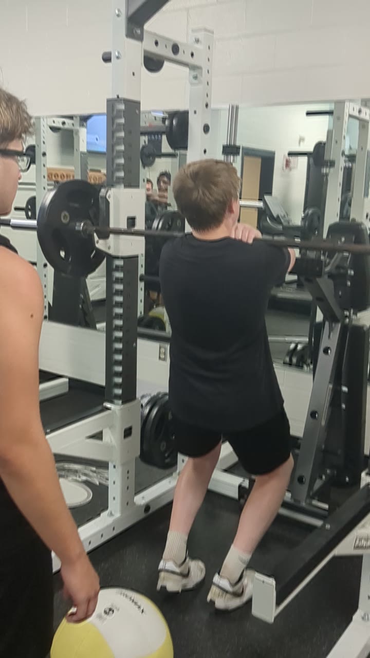 Nate front squat