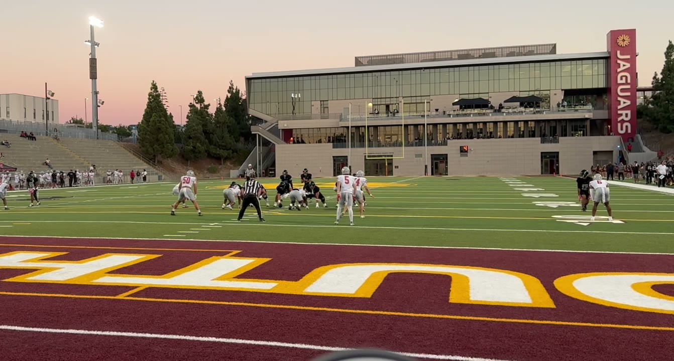 Running play for a touchdown.
