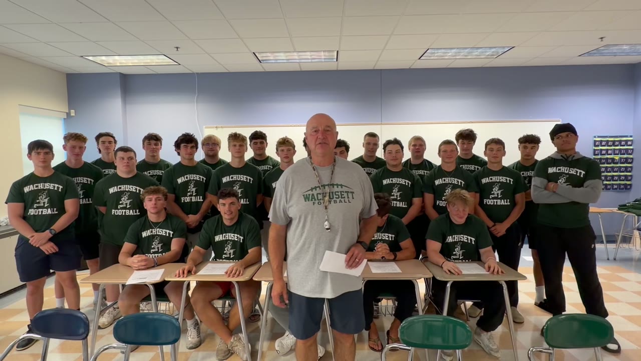 Welcome Wachusett football family!