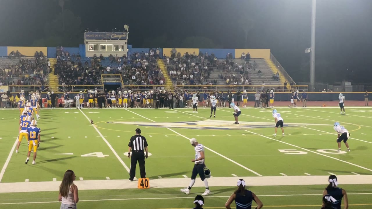 Kick off return for a TD