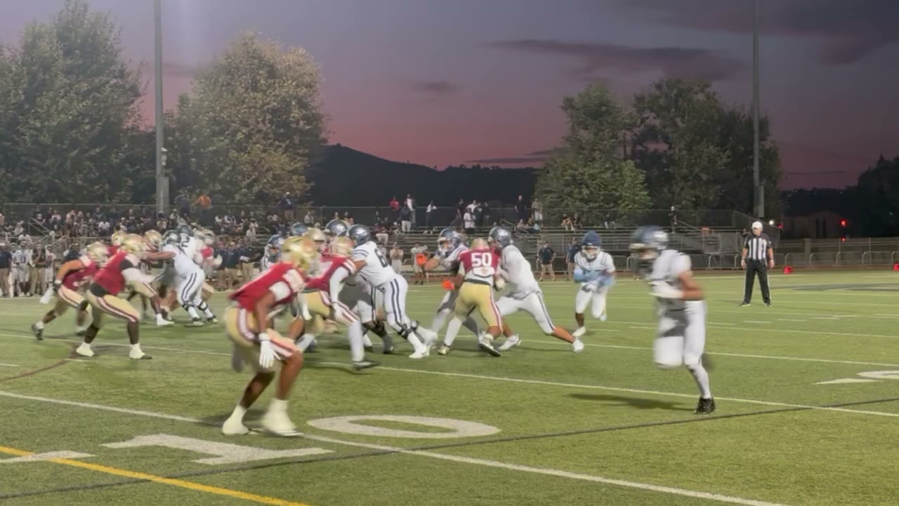 Miles baker 17 yard touchdown run