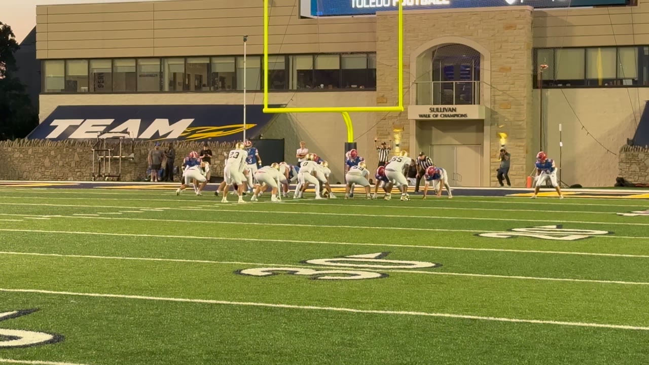 Campbell for the TD.