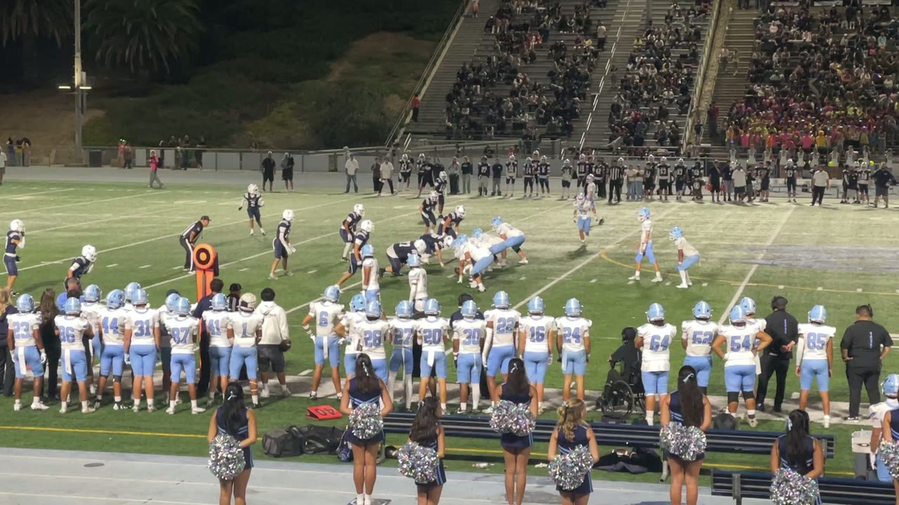 O-line making the gap and strong run by RB