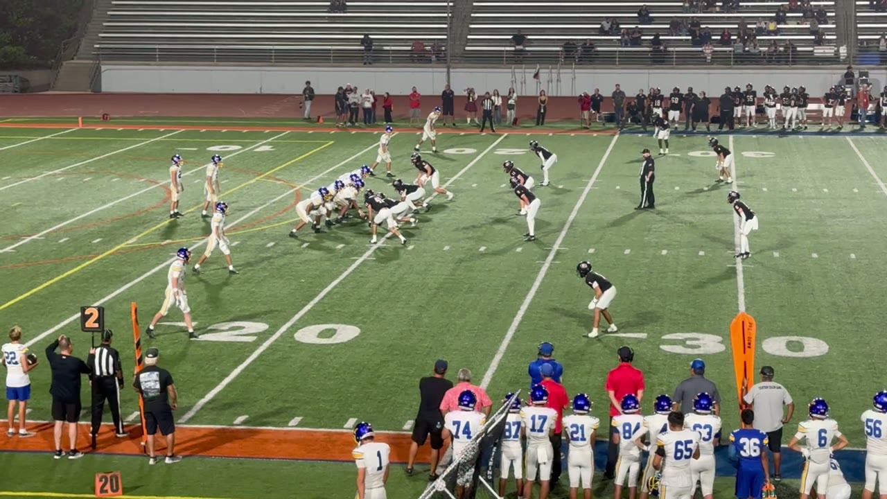 Run by Trenton for a FV 1st down