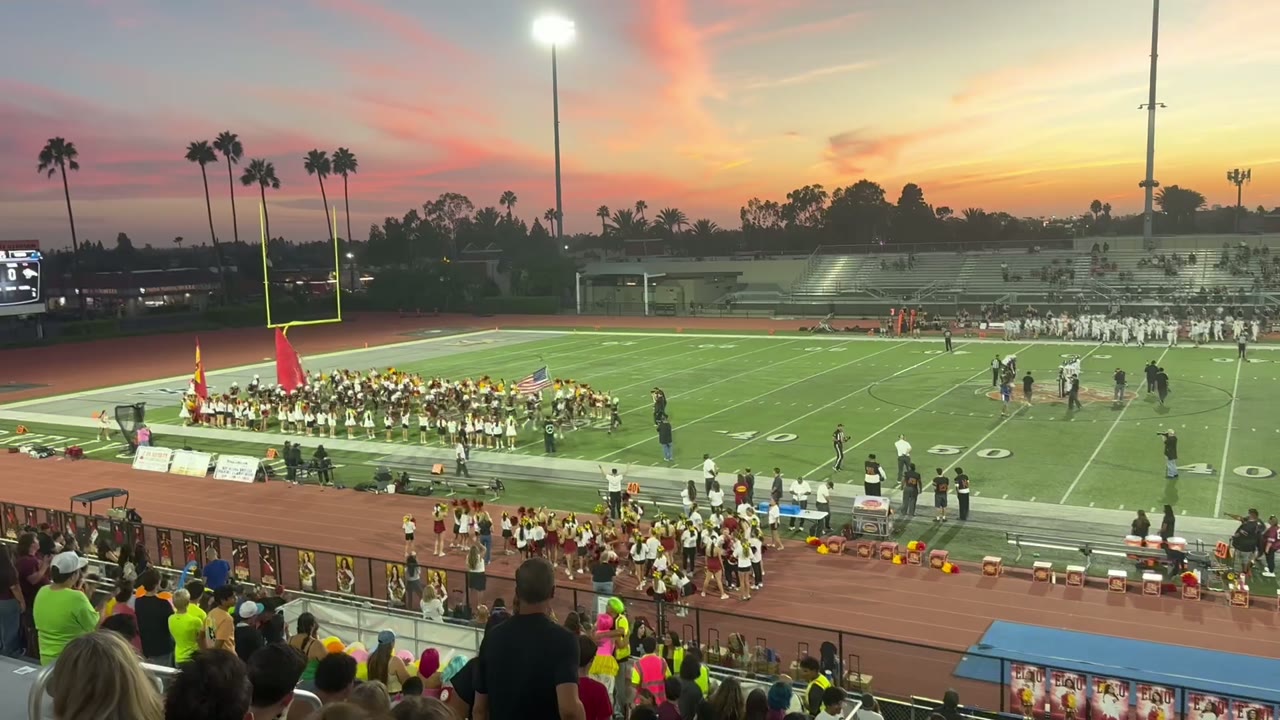 Here come the Vanguards to take on Trabuco Hills!