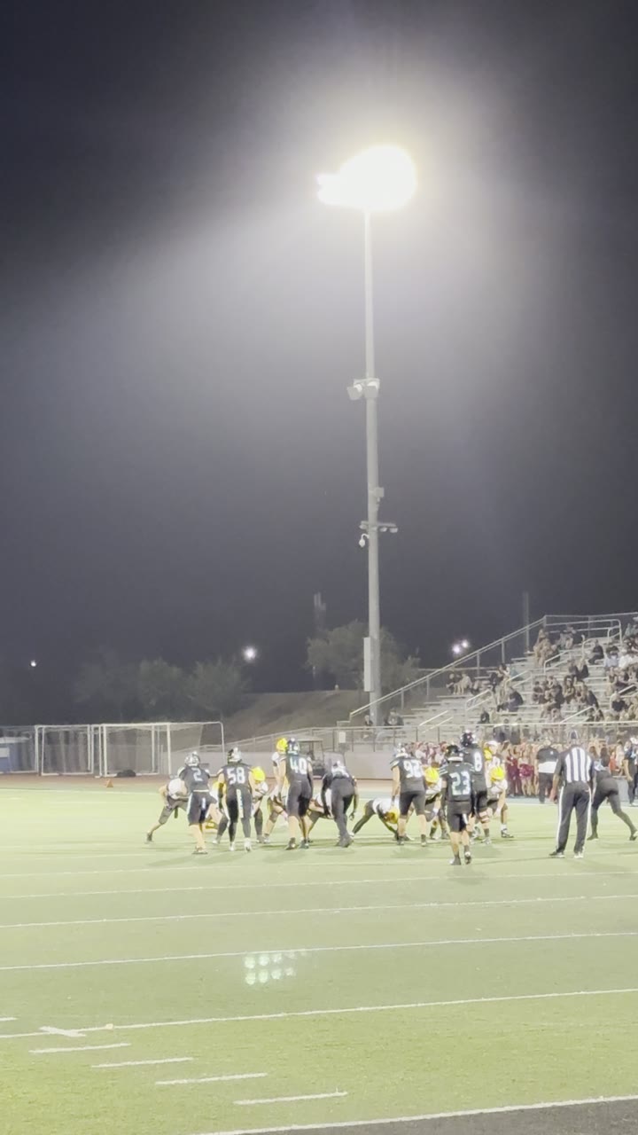 49 yd FG as the half expires