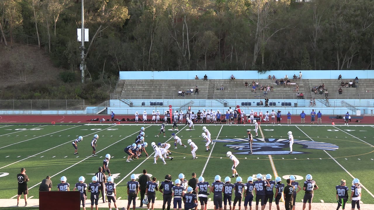 3rd QTR: Passing TD from #6 Kosal Siem to #4 Logan Preston