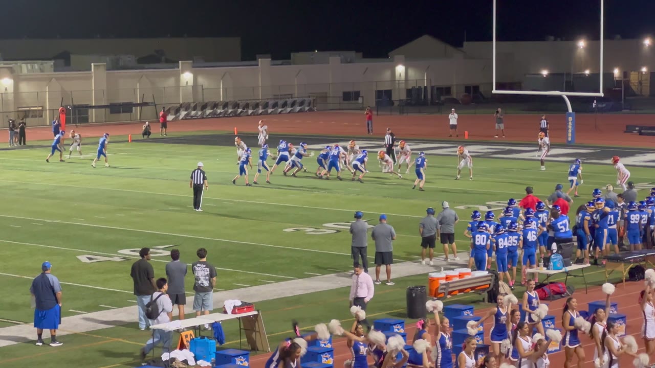 Running TD by #25. Take a look at #55 pancake the defense