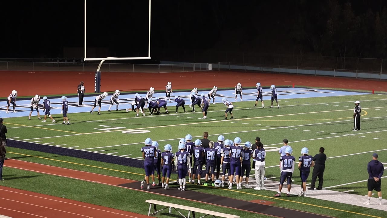 Rushing TD by Axton Calnan