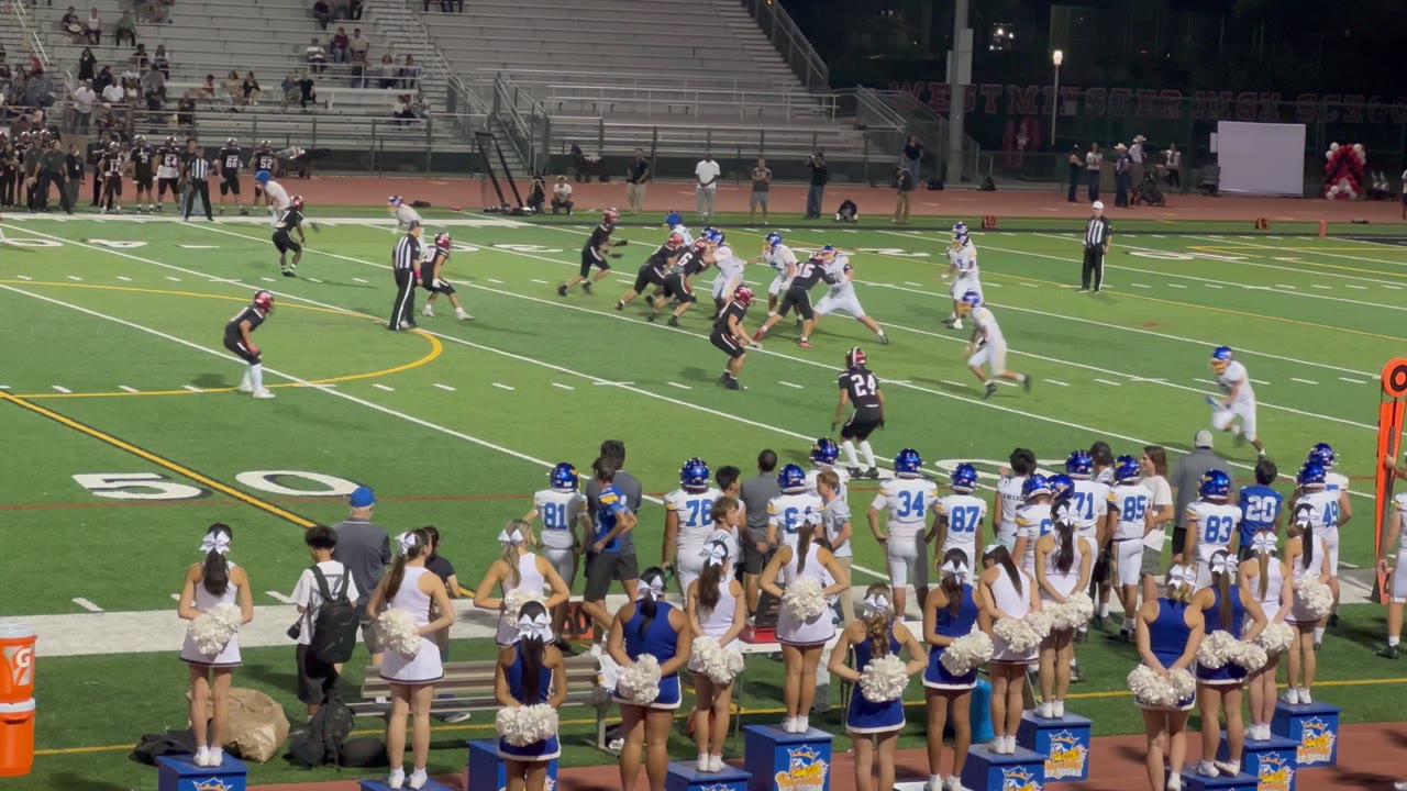 WB has enough time to look for #13 down the field to score our 4 TD. 
