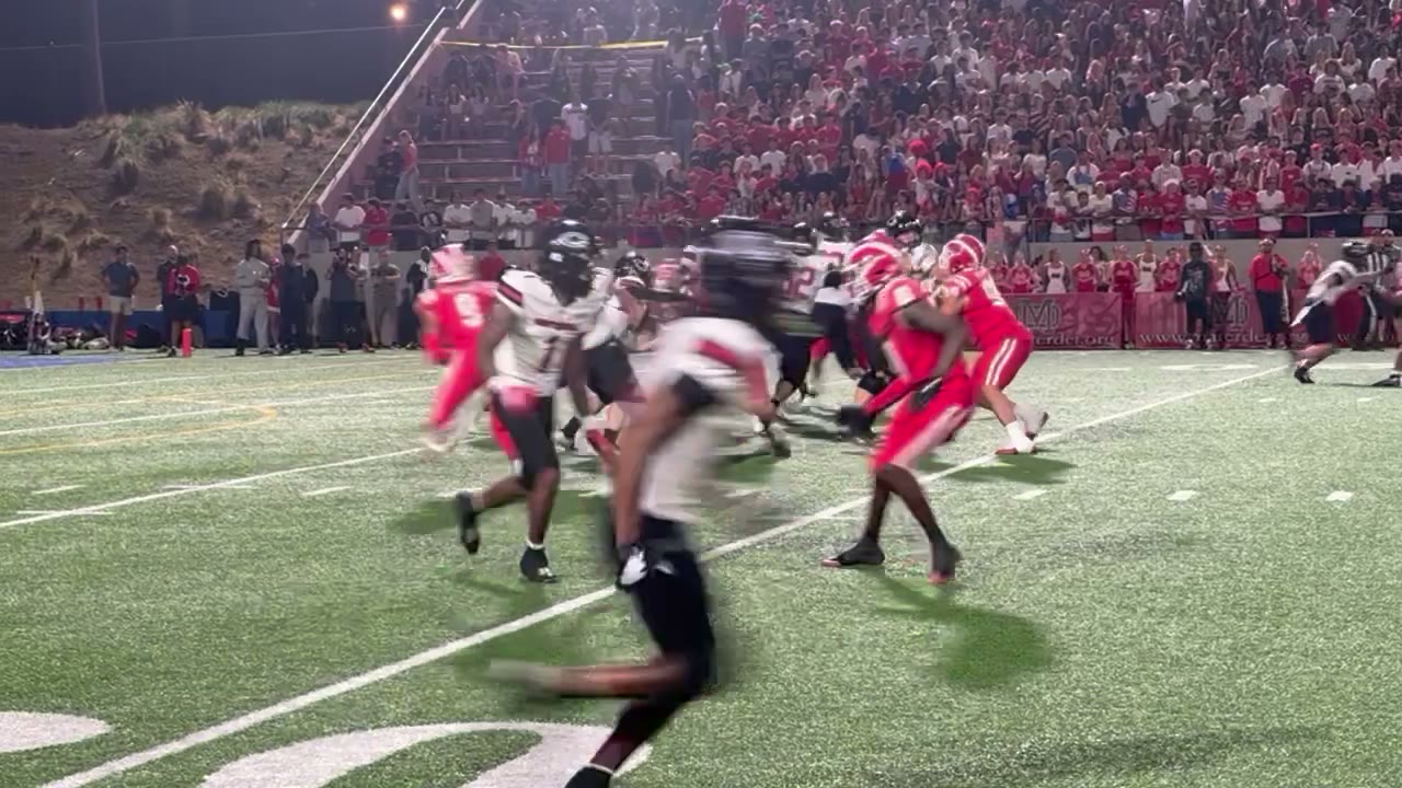 Electric run called back by a questionable penalty