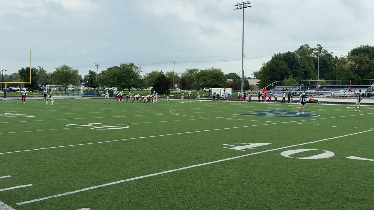 Kai Shaw punt return.