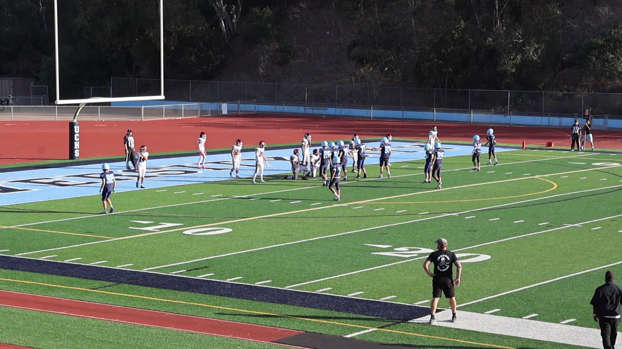1pt conversion, 4th QTR; #42 Brian Pham