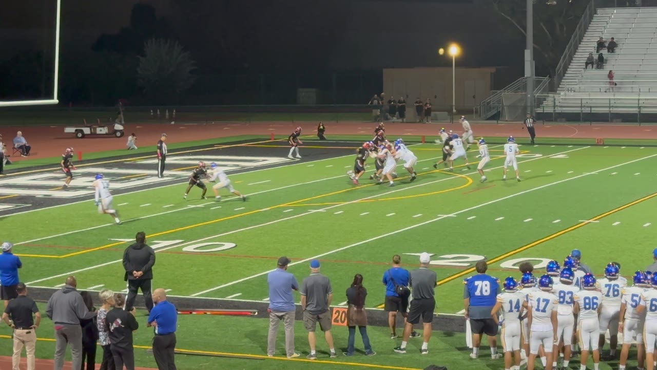 QB runs in for a touchdown! 
FV goes for 2 based on how Westminster li