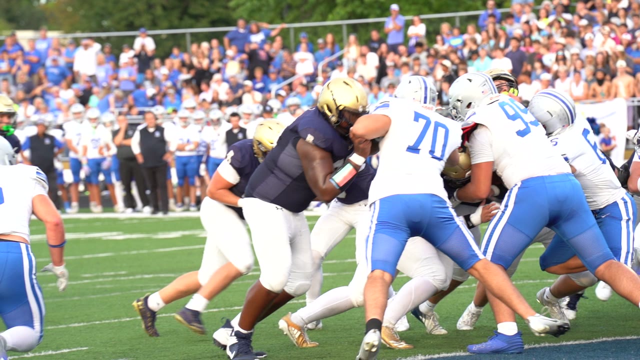 Jordan Fabini rushing touchdown.