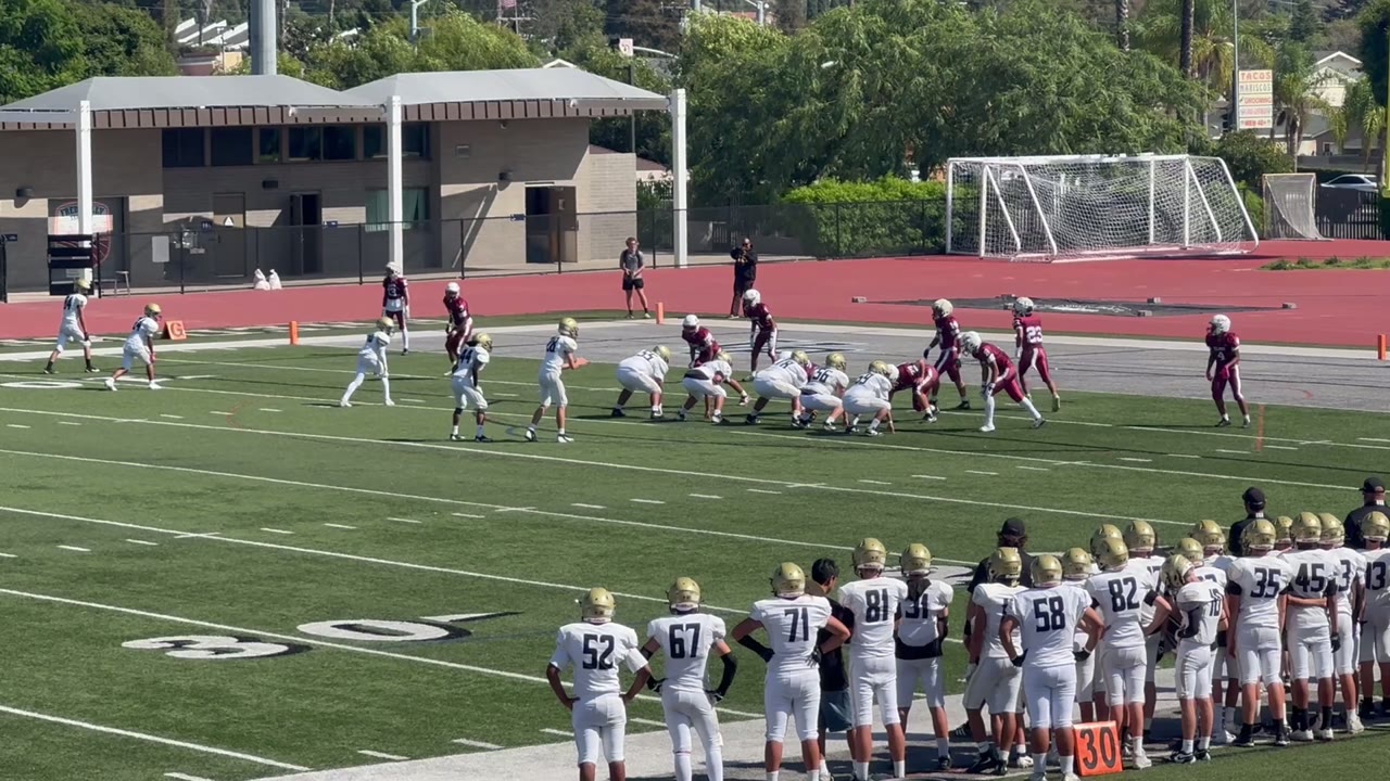 Grady Blyleven throws a TD Pass.