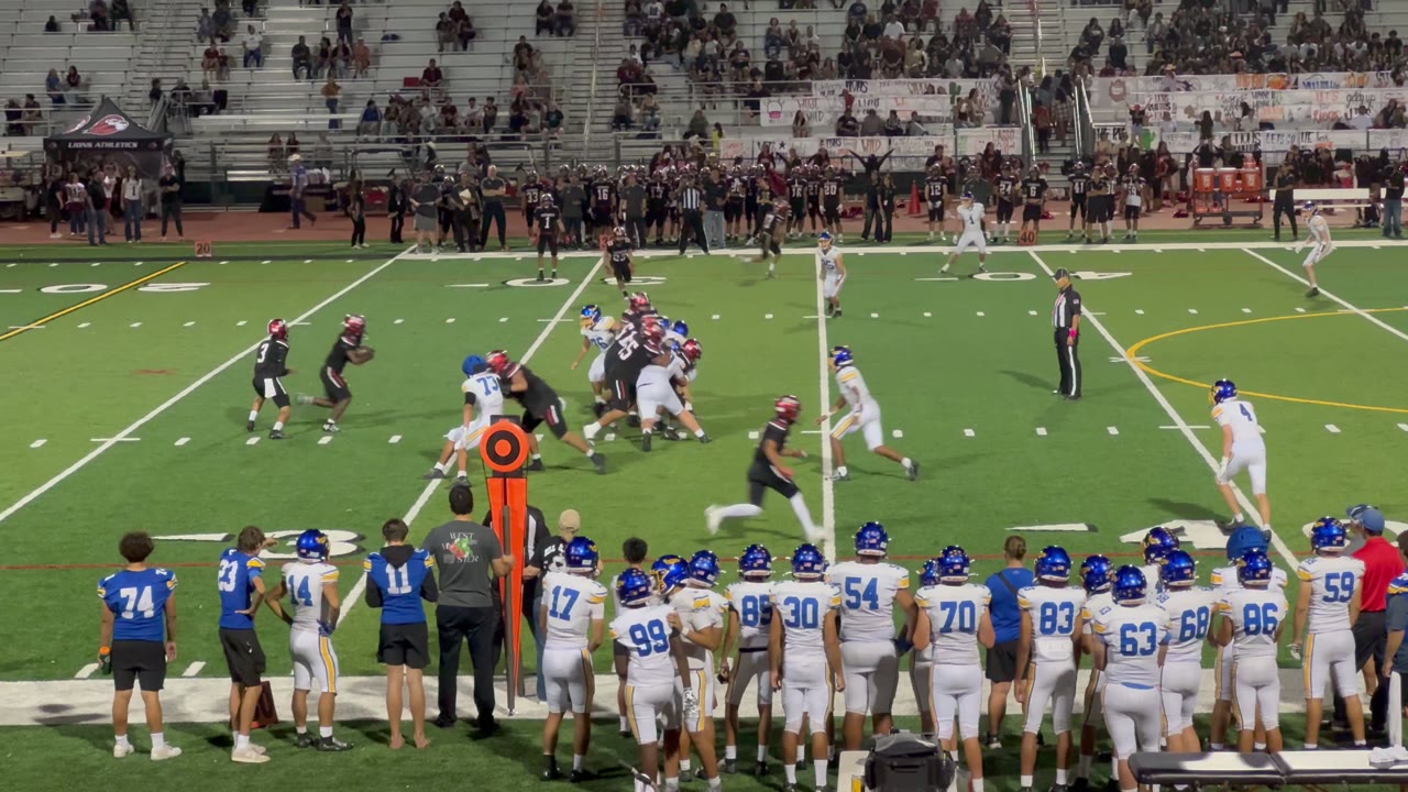 Takes for a loss of 1. Brings up a short pass on the next play and now