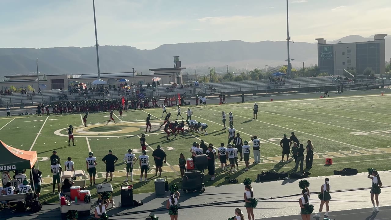 2 takes it up the field