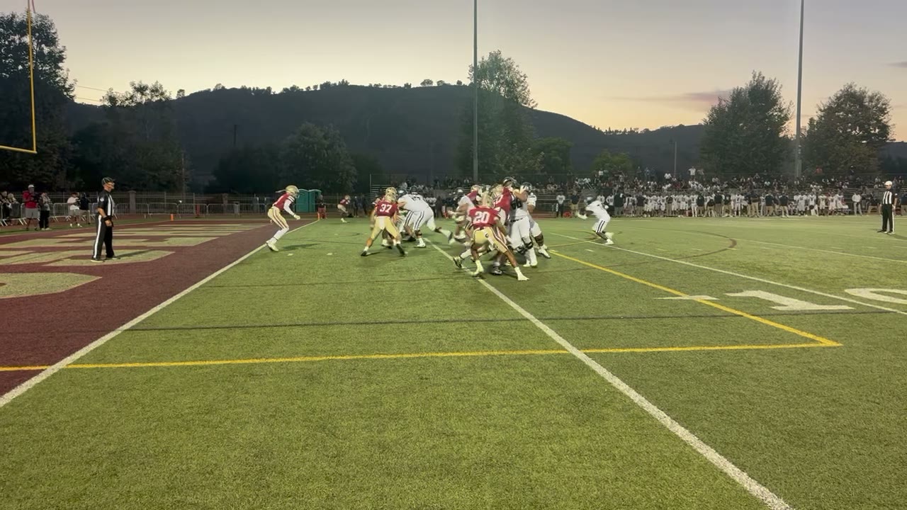 6 yard touchdown run