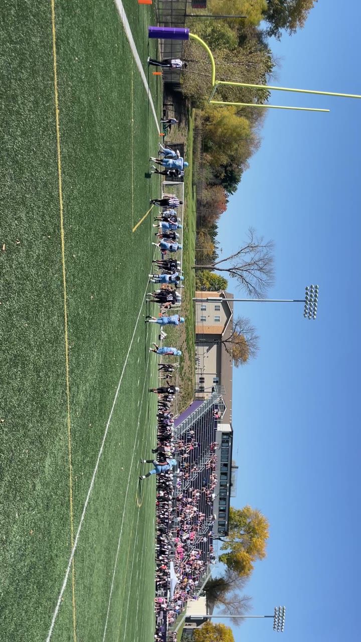 Westmo touchdown at the end of the second quarter. 14-7
