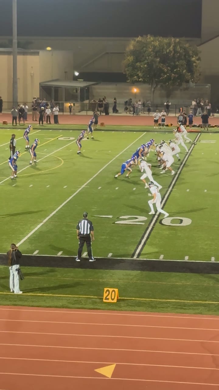 Blocked 2 point conversion