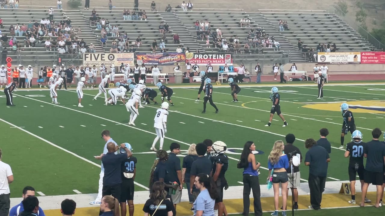 TD pass assisted by nice block