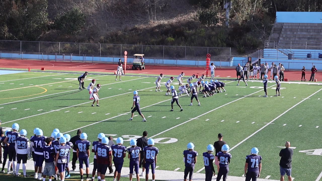 Passing TD, 2nd QTR - #6 Kosal Siem to #17 Declan Phin